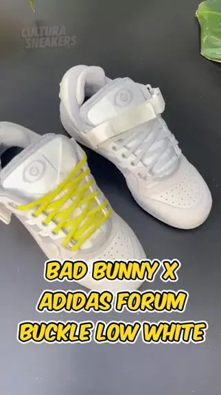 Bad Bunny x adidas Forum Buckle Low White