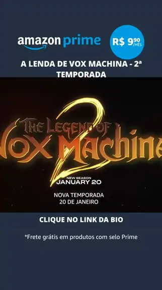 Segunda temporada de The Legend of Vox Machina vai estrear dia 20