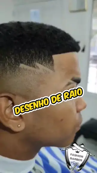 Degradê mais listra #cabelo #estilo #sejacriador #barbearia #desenho