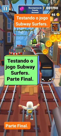 TESTANDO BURLAS NA PRIMEIRA VERSÃO DO SUBWAY SURFERS 