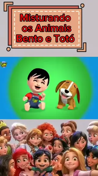 Bento e Totó - Mascotes Amigos (Desenho Infantil) 