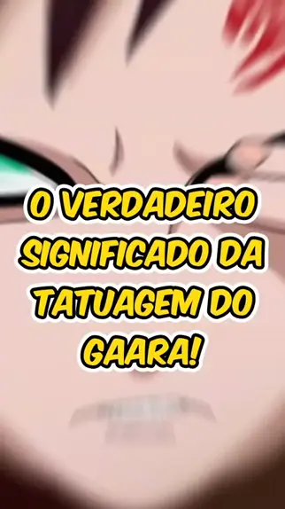 oq significa a tatuagem do gaara