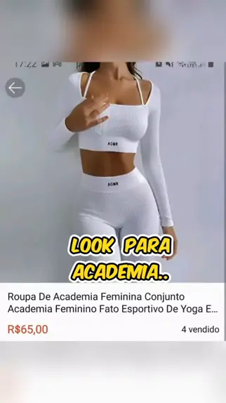 Kit Roupa De Academia Feminina