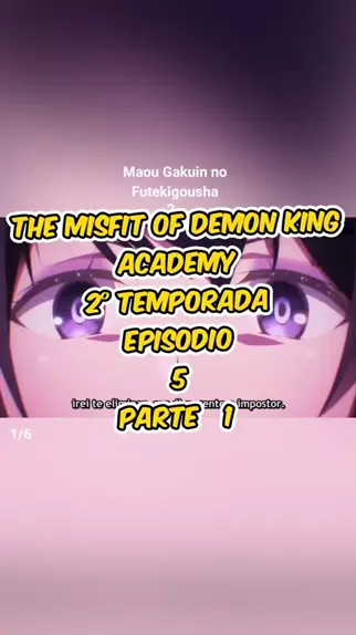 the misfit of demon king academy dublado episódio 3 parte 3 #Anime