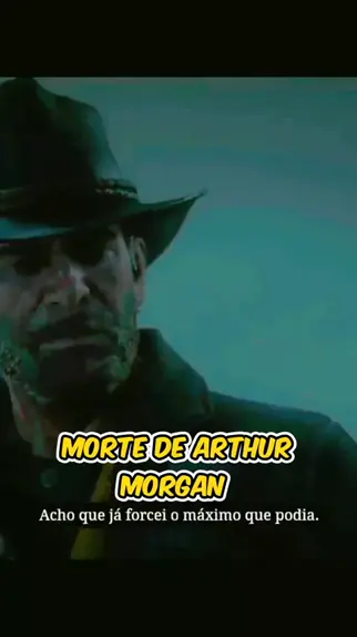 rdr2 arthur morgan death