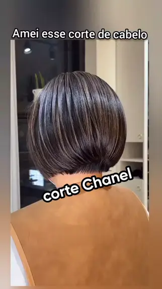 Chanel de bico  Corte de cabelo chanel, Cabelo, Cabelo curto
