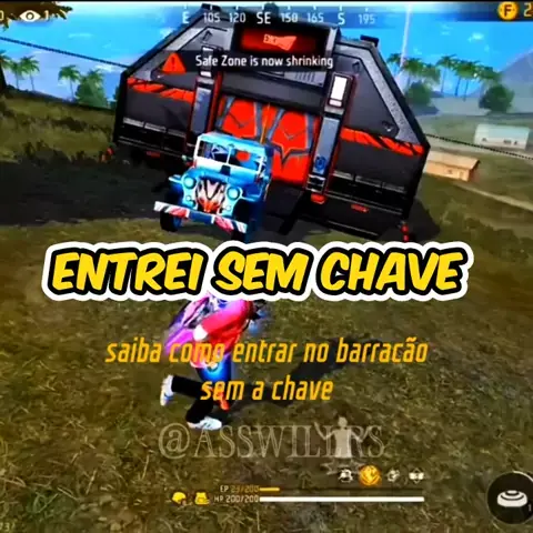 como abrir o barracão no free fire sem a chave