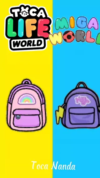 ALL SECRET BACKPACKS / BAGS in TOCA LIFE WORLD, TOCA BOCA