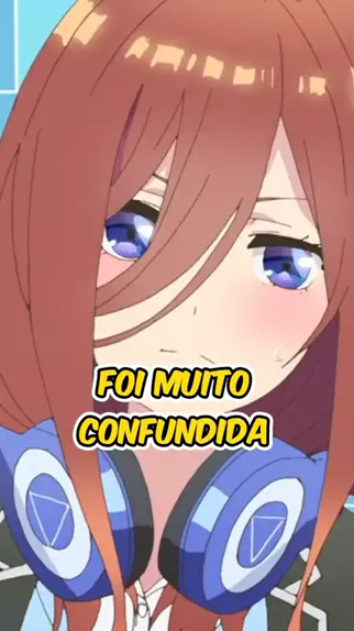 Anime: Gotoubun no hanayome  Citações de filmes, Anime, Memes de