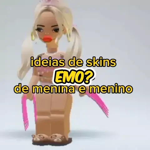 ideias de skins emo grátis no roblox