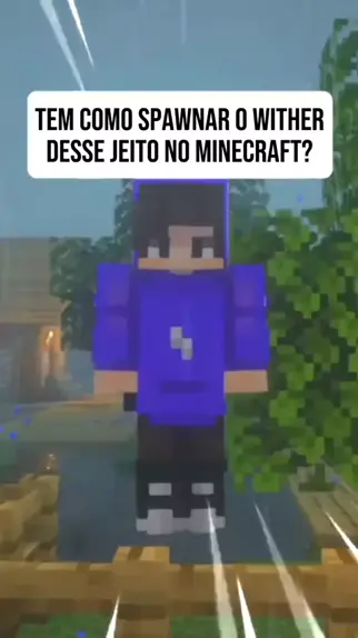 CRIANDO O WITHER STORM NO MINECRAFT 