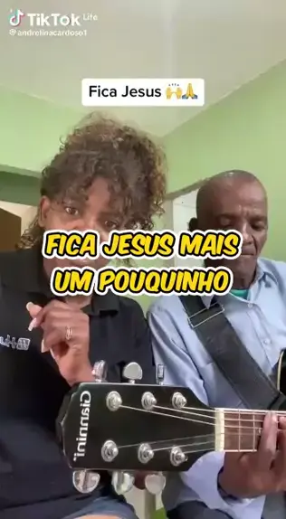 fica jesus mas um poquinho