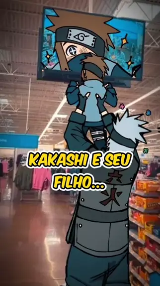 quem é a mãe do filho do kakashi