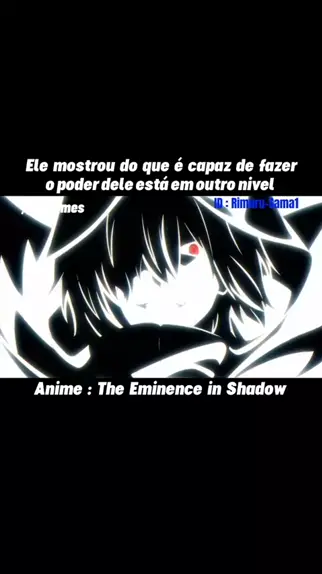 eminence in shadow anime dublado