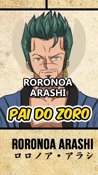 Quem é o pai de Zoro em One Piece? #onepiece