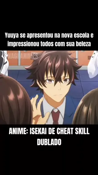 isekai de cheat skill dublado em português #anime