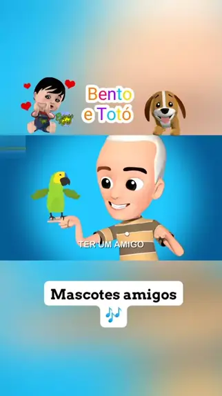 Bento e Totó - Mascotes Amigos (Desenho Infantil) 