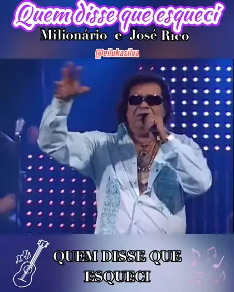 Quem Disse Que Esqueci - Milionário & José Rico #milionarioejoserico #