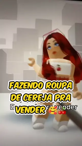 Como FAZER E VENDER roupas no ROBLOX (pelo CELULAR!!!)