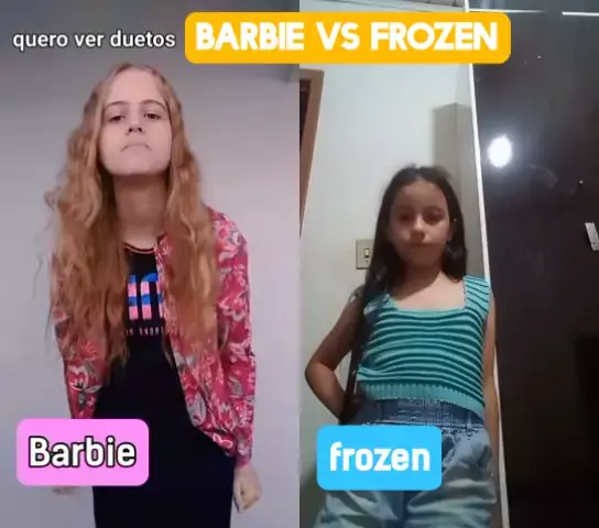 BARBIE VS FROZEN 