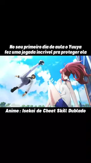 isekai de cheat skill dublado em português #anime