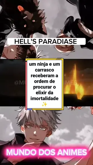 Anime do Ninja Imortal 🥷🔥 #hellsparadise #jigokuraku #anime