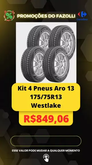 kit 4 pneus 175 70 r13 carrefour Discover