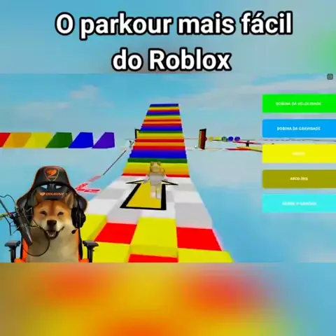 PARKOUR MAIS FÁCIL DO ROBLOX 