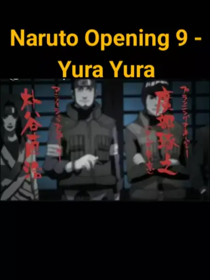 Naruto Opening 9, Yura Yura (HD)