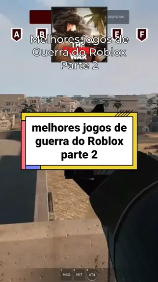 melhores jogos de guerra no roblox