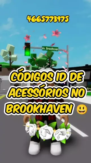 id de acessório Roblox Mandrake feminino e masculino #roblox #acessorios # brookhaven em 2023