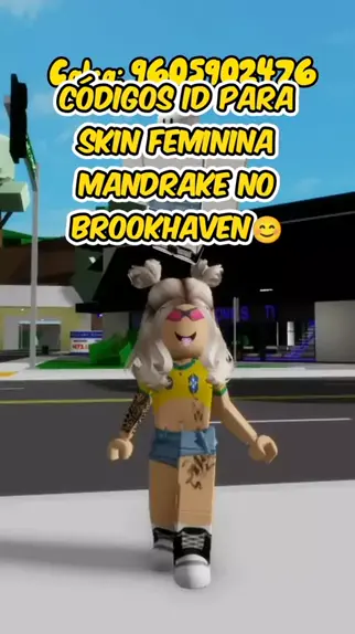 bom dia 😘🌹, skin feminina com 100 robux versão mandrake #argentina🇦