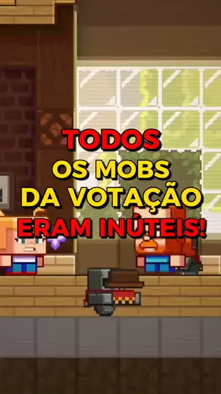 RELEMBRE OS MOBS QUE PARTICIPARAM DA VOTAÇÃO DO MINECRAFT EM 2018