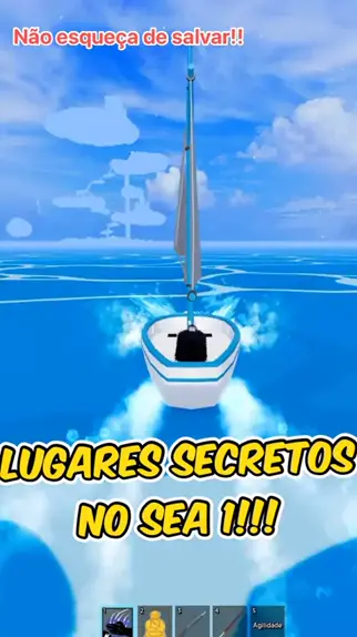 TODOS OS LUGARES E NPC SECRETOS DO SEA 3 NO BLOX FRUITS!! - Roblox 