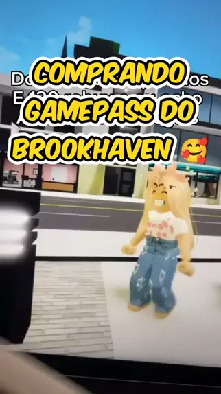 COMPRO PREMIUM I GAME PASS  ROBLOX BROOKHAVEN 