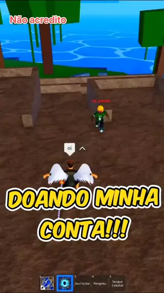 CapCut_doando contas do blox fruits com 0 views