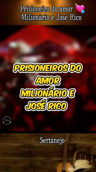 Jogo do Amor - Milionário e José Rico (Letra)