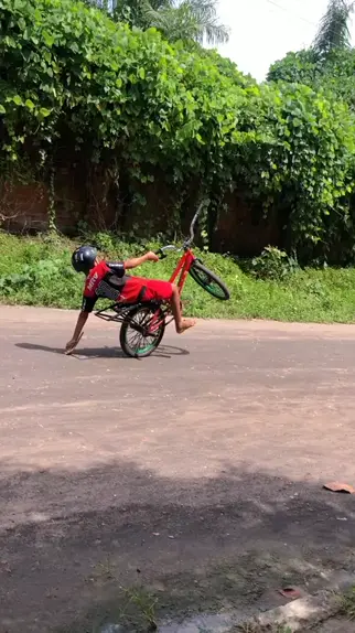 Construindo um raspão pra grau em bike de criança