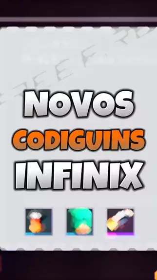 RESGATEI O NOVO CODIGUIN FF ! CODIGUIN INFINIX FREE FIRE, COMO