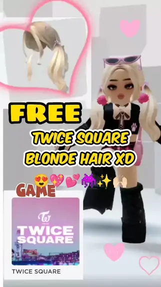 EVENT] Get this NEW FREE TWICE HAIR!! 😍 (Twice Square) #roblox