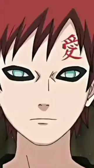 O que significa o símbolo na testa do gaara 