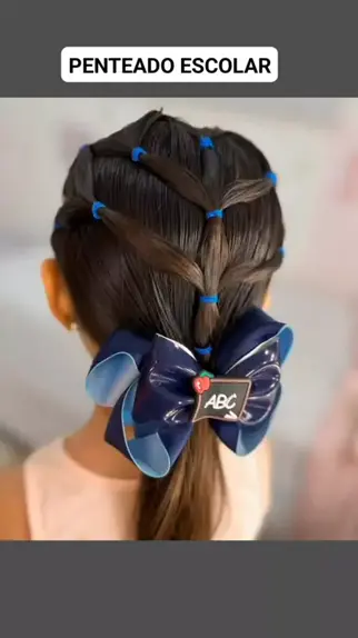 22 ideias de Formatura ABC  penteados com trança, cabelo penteado