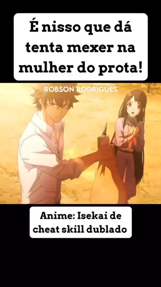 isekai de cheat skill dublado em português #anime