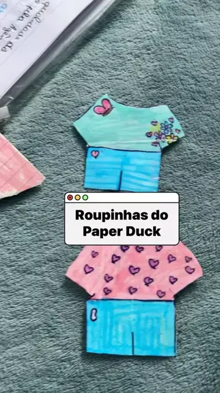 pijamas para o paper duck