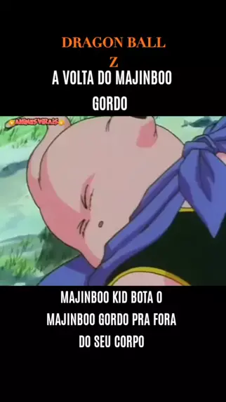 majin boo gordo preto