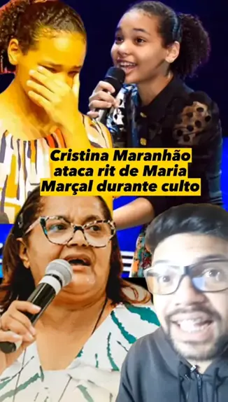 Missionária Cristina Maranhão crítica o louvor da cantora Maria Marçal
