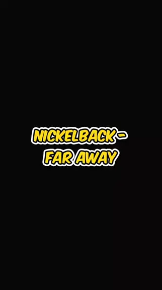 Paulinho paulinhodopet . udio original criado por Paulinho . Nickelback Far Away song legenda nickelback