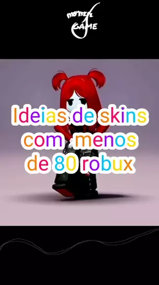 IDEIAS DE SKIN COM 0 ROBUX!! 0 ROBUX OUTFITS IDEAS!! - O MUNDO DE