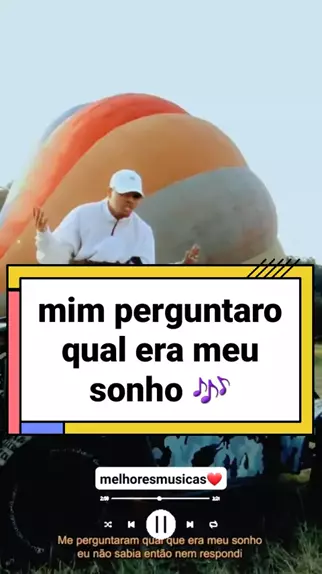 música mim perguntaro gual era meu sonho