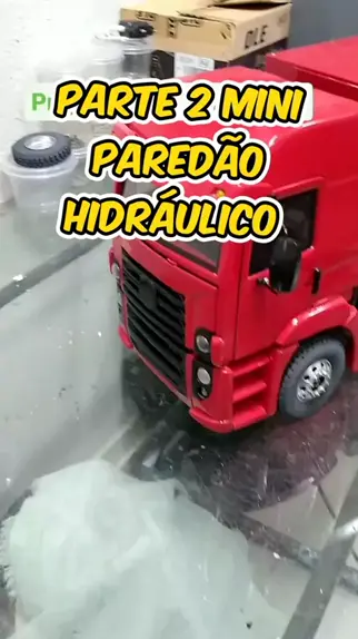 Miniatura de carro S10 + Mini paredão